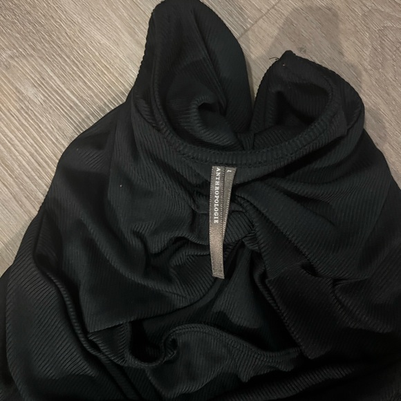 Anthropologie Twist-Front Layered Mini Dress – Size Large ✨ - Picture 8 of 9